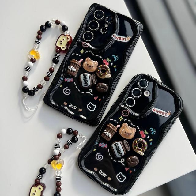 قاب sweet bear همراه با آویز شکلاتی